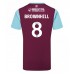 Burnley Josh Brownhill #8 Hjemmedrakt 2024-25 Kortermet